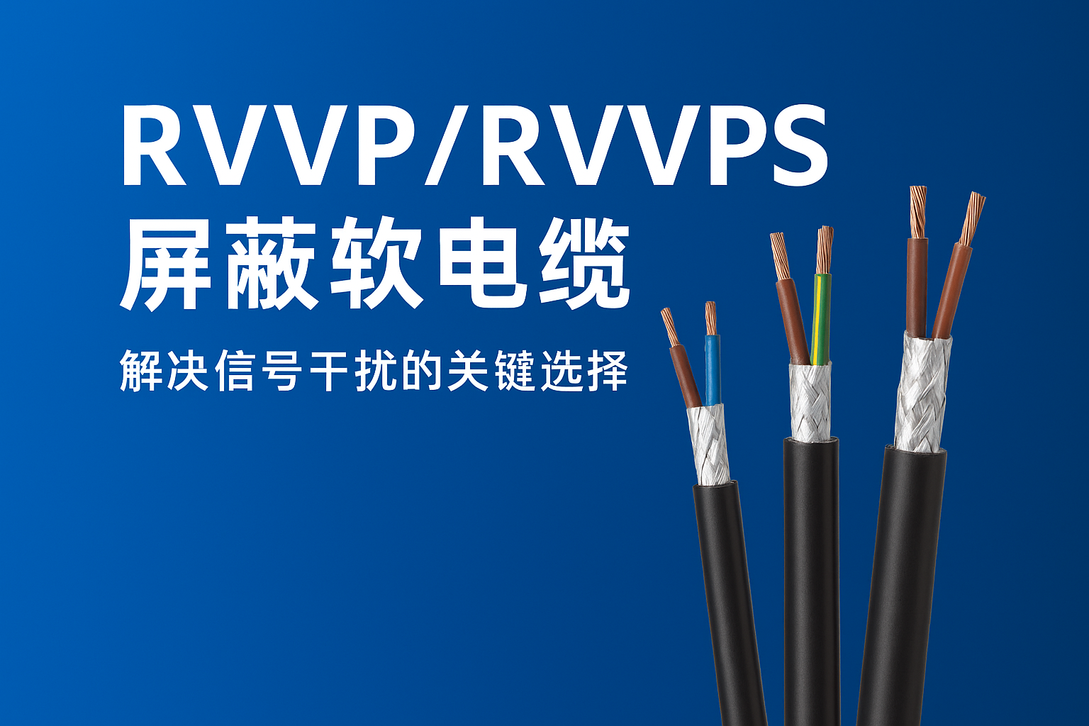 RVVP/RVVPS屏障软电缆：：解决信号滋扰的要害选择