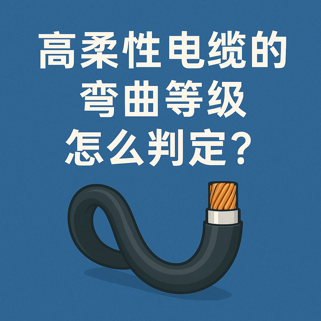 高柔性电缆的弯曲品级怎么判断？？？